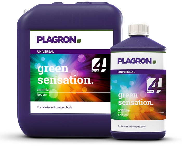 Plagron Green Sensation can and bottle