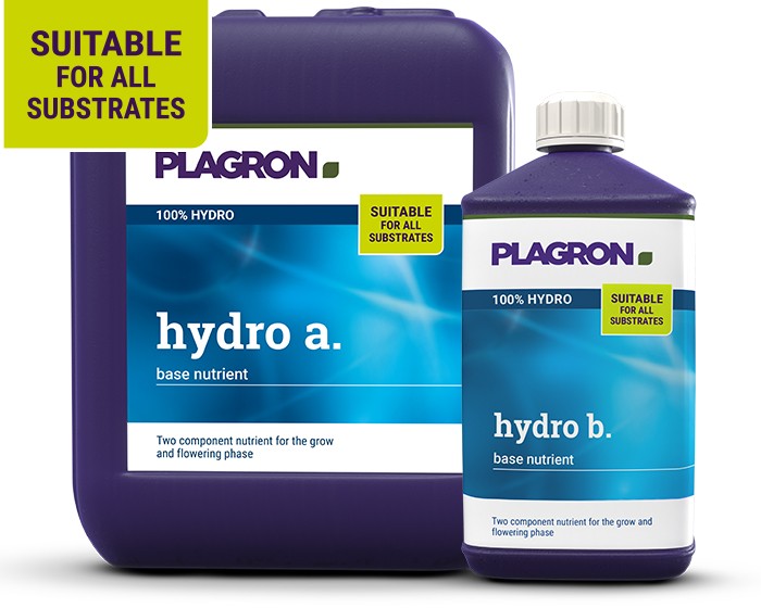 Plagron Hydro A & B can and bottle