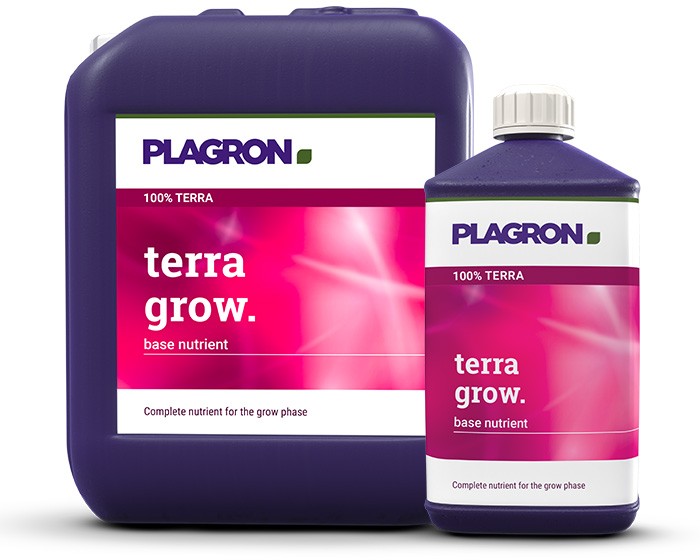 Plagron Terra Grow can and bottle